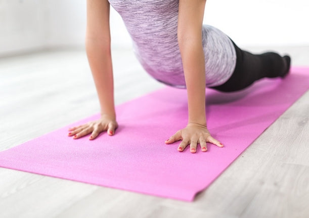 Tapis d'exercice en mousse à mémoire de forme pour Yoga & Gymnastique